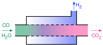 Membrane Reactor Schematic